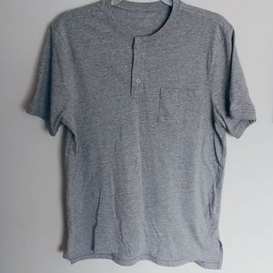 Five Four henley with pocket short sleeve shirt